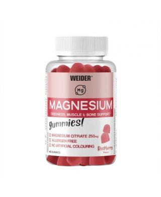 Magnesium Gummies, Raspberry - 48 gummies