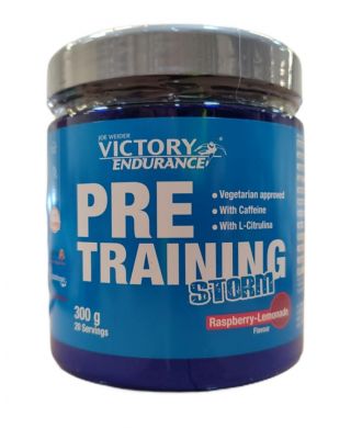 Joe Weider Victory Endurance Pre-training Storm, Raspberry-Lemonade - 300g