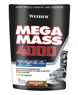 Mega Mass 4000, Chocolate - 4000g