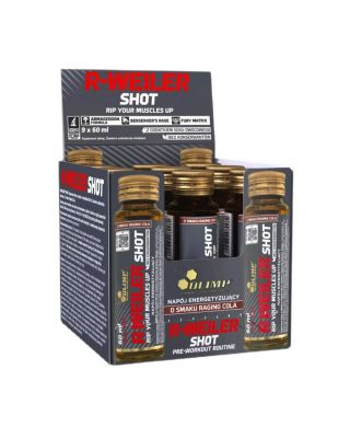 R-Weiler Shot, Raging Cola  - 9 x 60 ml.