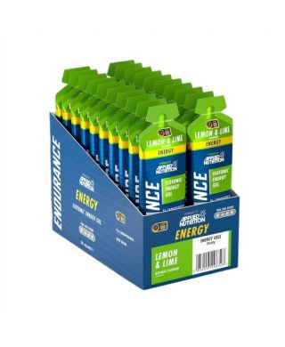 Endurance Energy Isotonic Energy Gel, Lemon & Lime - 20 x 60g