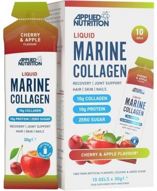 Liquid Marine Collagen, Cherry & Apple - 10 x 30g
