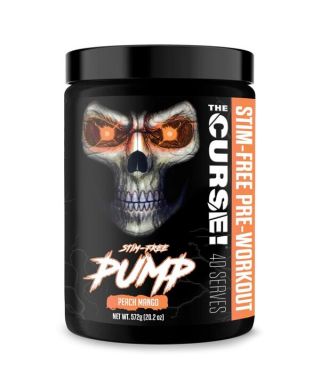 The Curse! Stim-Free Pump, Peach Mango - 572g