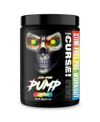 The Curse! Stim-Free Pump, Sour Candy - 580g