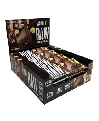 Raw Protein Flapjack, Double Chocolate - 12 bars
