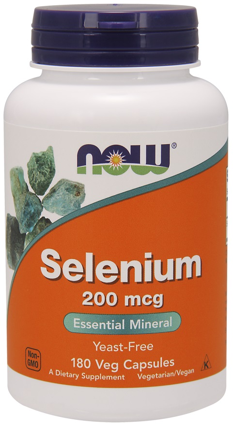 Selenium - Selen 200 mcg (180 kaps.)