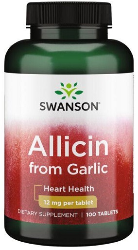 100% Pure Allicin, 12mg Maximum-strength - 100 Tabs