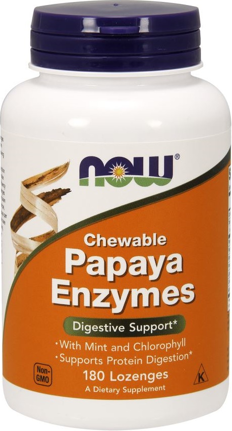 Enzym Papaina 2000 USP - Papaya Enzymes (180 tabl.)