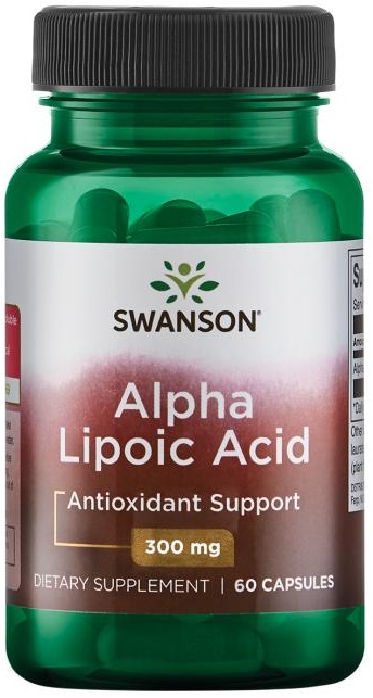 Swanson Ala Kwas Alfa Liponowy 300 Mg 60 K